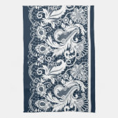 白いレース2 キッチンタオル (縦)