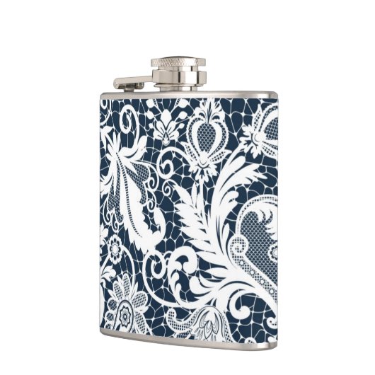 白いレース2 フラスク (左)