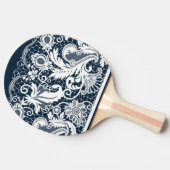 白いレース2 卓球ラケット (横)