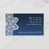 白いレース-マッサージ 名刺 (裏面)