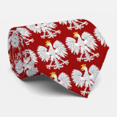 白いワシのタイ ネクタイ (ロール)