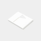 白い三角形の楊枝フラグ ポストイット (アングル)