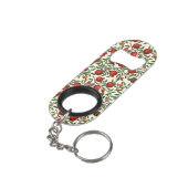 白い上にザクロとベラモス キーホルダー栓抜き (裏面アングル)