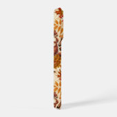 白い上に秋のリス iPhoneケース (右側面)