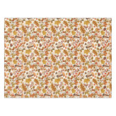 白い上の秋の森 テーブルクロス (正面(横))