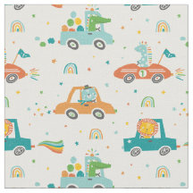 白い上の車に乗ったかわいいジャングルの動物
