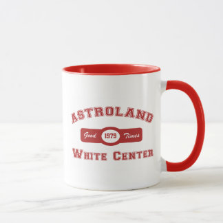 白い中心のAstroland マグカップ