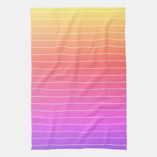 白い丹頂色 キッチンタオル (縦)