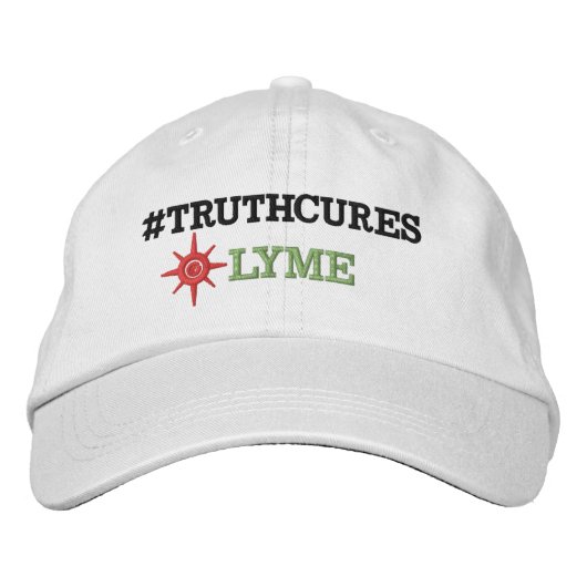 白い代わりとなる服装の基本的な調節可能な帽子Emb 刺繍入りキャップ (正面)