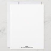 白い休日の鳥からの父の日 シーズンカード (裏面)