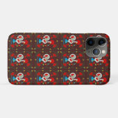 白い伝統的バーセロスの雄鶏 Case-Mate iPhoneケース (裏面(横))