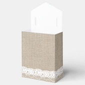 白い優先ボックスにレース フェイバーボックス (オープン)