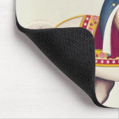 白い充電器のワシントン州、c.1835概要 マウスパッド (コーナー)