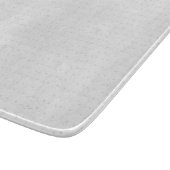 白い円のスパンコールの輝きの光沢があるきらめくのグリッター カッティングボード (角)