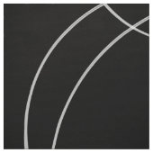 白い円パターン ファブリック (見本)