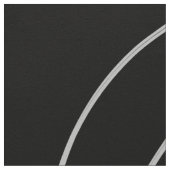 白い円パターン ファブリック (クローズアップ)