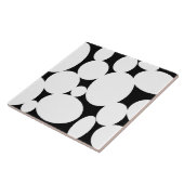 白い円 タイル (側面)