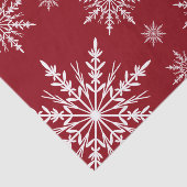 白い冬の雪が赤に 薄葉紙 (詳細)