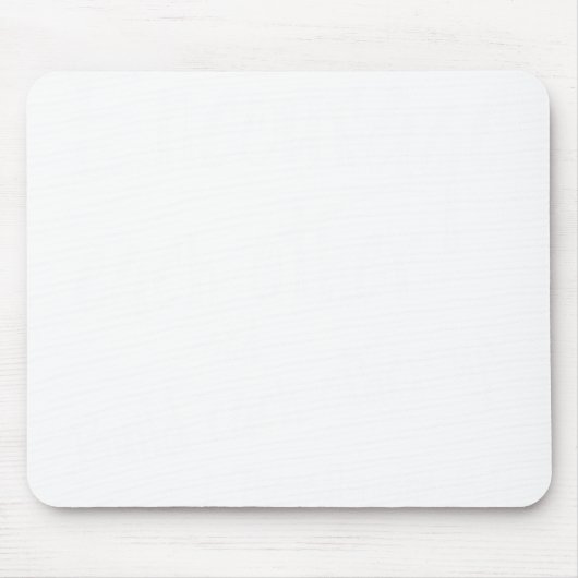 、白い励まして下さい マウスパッド (正面)
