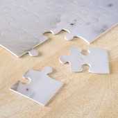 白い北極狐 ジグソーパズル (側面)