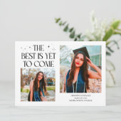 白い卒業記念写真 - Best Is Yet To Come 案内状 (スタンド正面)