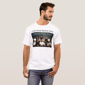 白い単一性の2010年のTシャツ Tシャツ (正面フル)