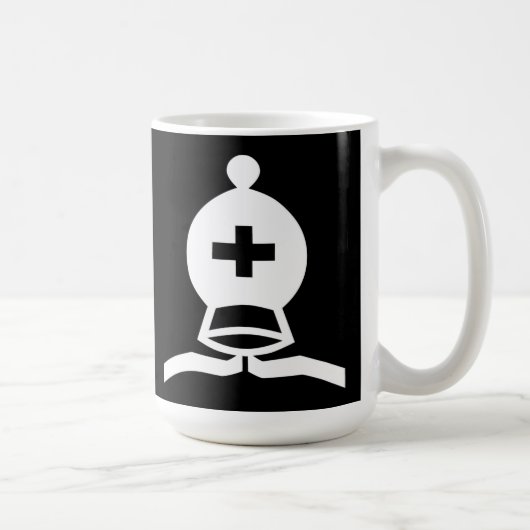 白い司教 コーヒーマグカップ (右)