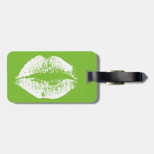 白い唇#12 ラゲッジタグ (裏面横)