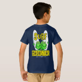 白い噛み口 Tシャツ (裏面フル)