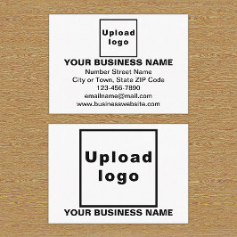 白い四角形エンクロージャカード上のビジネスブランド エンクロージャーカード