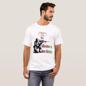 白い国への奉仕 Tシャツ (正面フル)