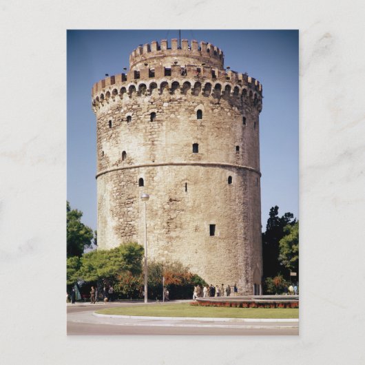 白い塔 ポストカード (正面)