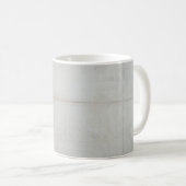 白い壁タイル コーヒーマグカップ (正面右)