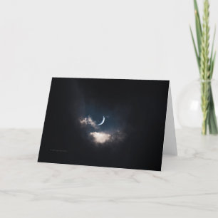 「白い夜雲」 案内状
