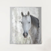 白い夢の馬 タペストリー (正面)