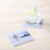 白い夢-コースター スクエアペーパーコースター (インサイチュ)