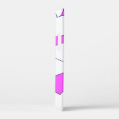 白い大ハートがピンクを打つ Case-Mate iPhoneケース (裏面 / 右)