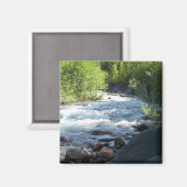 白い大文字。 マグネット (正面/裏面)