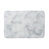 白い大理石のような顔 バスマット (正面)
