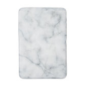 白い大理石のような顔 バスマット (正面縦)