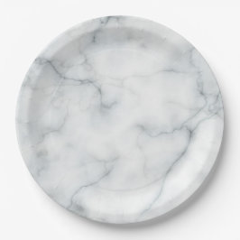 白い大理石のような顔 ペーパープレート