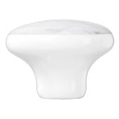 白い大理石のキャビネットの引き セラミックノブ (側面)