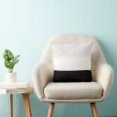 白い大理石のテクスチャ黒と白の背景 クッション (椅子)