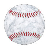 白い大理石の外観 野球ボール (裏面)