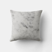 白い大理石の枕 クッション (裏面)