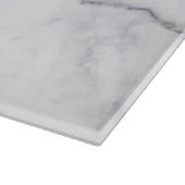 白い大理石の質 カッティングボード (角)