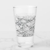 白い大理石ガラス タンブラーグラス (裏面)