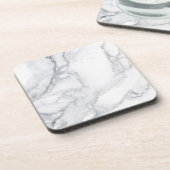 白い大理石テクスチャ コースター (左側)