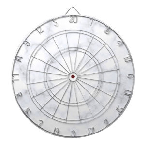 白い大理石テクスチャ ダーツボード