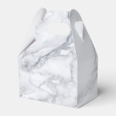 白い大理石テクスチャ フェイバーボックス (裏面サイド)